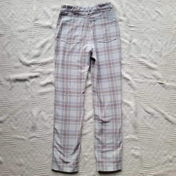 Wilfred Checkered Trousers in Cream and Brown - Picture 6 of 9